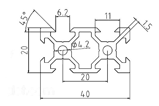 V Slots Aluminium Extrusion Profile T-Slot vs V-Slot – Rajawali3D
